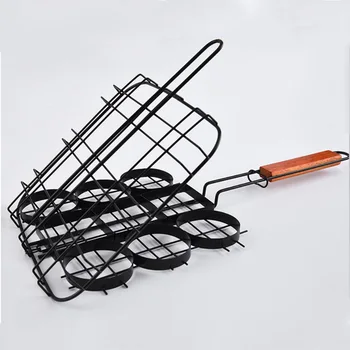Small Hamburger Non-Stick Grill Basket Tool Single Patty Press Mini Burger Press Set Meatball Burger Basket Set BBQ Accessories
Small Hamburger Non-Stick Grill Basket Tool Single Patty Press Mini Burger Press Set Meatball Burger Basket Set BBQ Accessories
