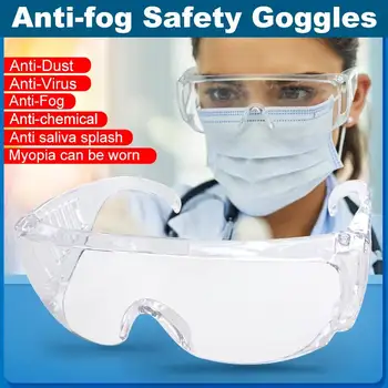 Workplace Safety Goggles Lab Dental Eyewear Transparent Anti-fog Dust-Proof Glasses Anti Splash Eye Protective Anti-wind Glasses
Workplace Safety Goggles Lab Dental Eyewear Transparent Anti-fog Dust-Proof Glasses Anti Splash Eye Protective Anti-wind Glasses