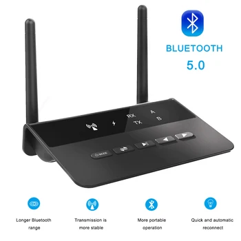 2 in 1 80M Long Range Bluetooth 5.0 Transmitter Receiver Music Audio Adapter RCA AUX 3.5mm For Household Computer Accessories
2 in 1 80M Long Range Bluetooth 5.0 Transmitter Receiver Music Audio Adapter RCA AUX 3.5mm For Household Computer Accessories