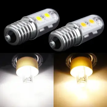 LED Fridge High Light Bulb E14 1W Refrigerator Corn bulb AC 220V LED Lamp White/Warm white 7 LED 5050 SMD Replace Halogen Lights
LED Fridge High Light Bulb E14 1W Refrigerator Corn bulb AC 220V LED Lamp White/Warm white 7 LED 5050 SMD Replace Halogen Lights