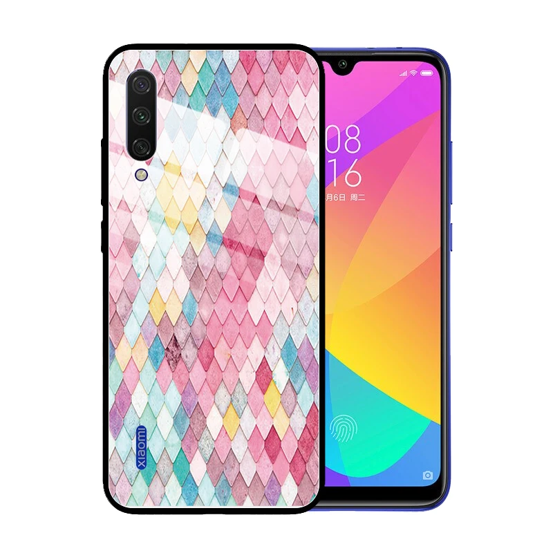 Mermaid Geometric Tempered Glass Case for Xiaomi Mi 9 9T CC9 CC9E Pro SE 8 Lite Mi Mix 3 A3 Lite A2 A1 6X POCO F1
Mermaid Geometric Tempered Glass Case for Xiaomi Mi 9 9T CC9 CC9E Pro SE 8 Lite Mi Mix 3 A3 Lite A2 A1 6X POCO F1
