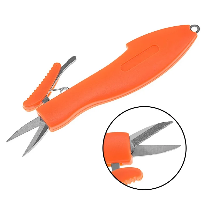 Fish-shaped Telescopic Scissors Fishing Tool Stainless Steel Fish Use Scissors Accessories Fishing Line Cutter Clipper New
Fish-shaped Telescopic Scissors Fishing Tool Stainless Steel Fish Use Scissors Accessories Fishing Line Cutter Clipper New