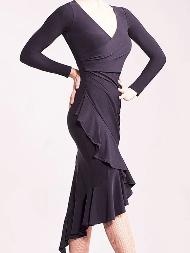 Latin Dance Dress for women Samba Dance practice skirt Chacha dance clothes training clothes Black High quality Leotards MSD097
Latin Dance Dress for women Samba Dance practice skirt Chacha dance clothes training clothes Black High quality Leotards MSD097