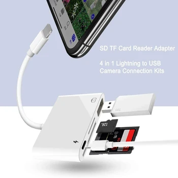 Memory Card Reader USB OTG Adapter Supply Office Caring Computer Supplies for iPhone iPad USB Flash Drive Camera
Memory Card Reader USB OTG Adapter Supply Office Caring Computer Supplies for iPhone iPad USB Flash Drive Camera