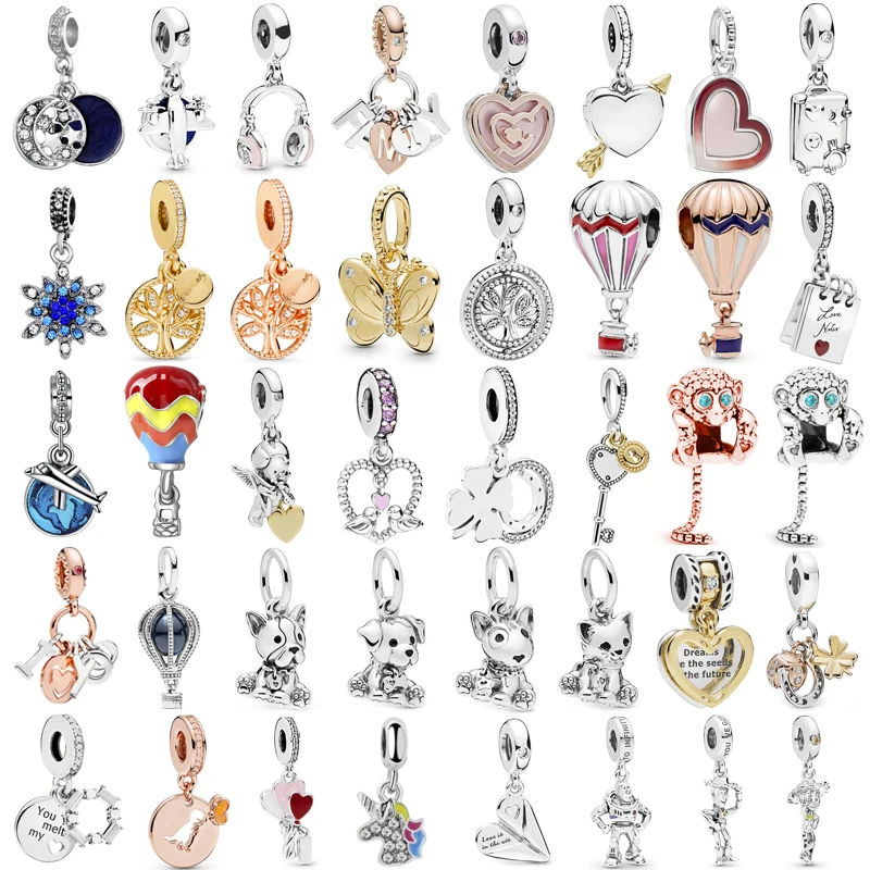 Octbyna Popular Crystal Charm Bead Pendant Fits Pandora Bracelet&Necklace Making Animal And Love Style DIY Jewelry Accessories
Octbyna Popular Crystal Charm Bead Pendant Fits Pandora Bracelet&Necklace Making Animal And Love Style DIY Jewelry Accessories