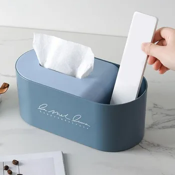 Tissue Box Remote Control Holder Makeup Cosmetic Storage Box Napkin Paper Container Desk Organizer Decoration Tools
Tissue Box Remote Control Holder Makeup Cosmetic Storage Box Napkin Paper Container Desk Organizer Decoration Tools