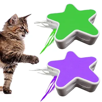 Pet Automatic 360 Rotating Five-star funny Cat Toy Automatic Cat Toys Interactive Mouse Catching Toy Game Electric Toy New
Pet Automatic 360 Rotating Five-star funny Cat Toy Automatic Cat Toys Interactive Mouse Catching Toy Game Electric Toy New
