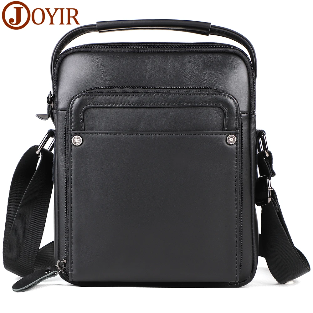 JOYIR Genuine Leather Men Shoulder Bag Vintage Crossbody Bags High Quality Male Bag Tablet Pouch Men Messenger Bags Handbag
JOYIR Genuine Leather Men Shoulder Bag Vintage Crossbody Bags High Quality Male Bag Tablet Pouch Men Messenger Bags Handbag