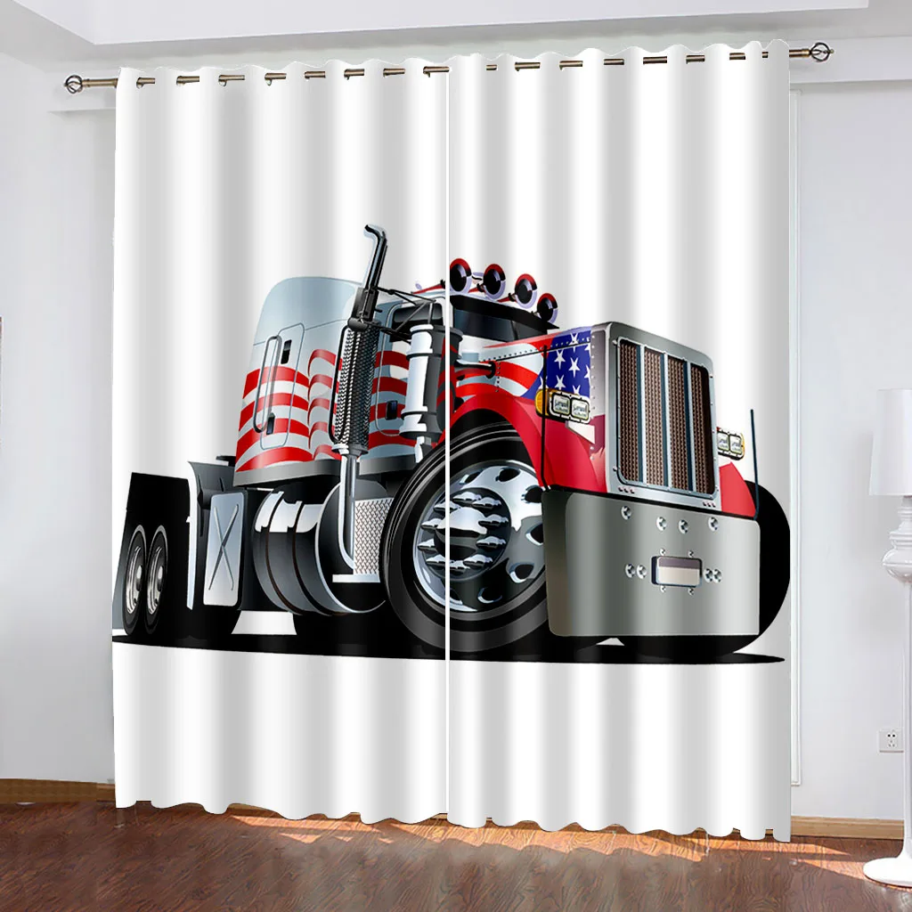 Kids' Bedroom Window Curtain Drapes 3D Car Printed Thermal Insulated Blackout Curtains for Bedroom Living Room カーテン Cortinas
Kids' Bedroom Window Curtain Drapes 3D Car Printed Thermal Insulated Blackout Curtains for Bedroom Living Room カーテン Cortinas
