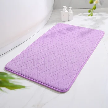 Bathroom anti-slip mat sponge floor mat slow rebound door mat foot mat home carpet bathroom toilet door mat 
Bathroom anti-slip mat sponge floor mat slow rebound door mat foot mat home carpet bathroom toilet door mat