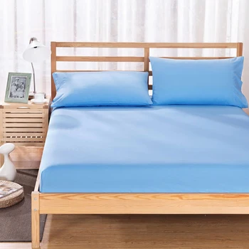 Lychee Solid Fitted Sheet Polyester Bed Mattress Cover Mattress Grippers Bed Linens with Elastic 
Lychee Solid Fitted Sheet Polyester Bed Mattress Cover Mattress Grippers Bed Linens with Elastic