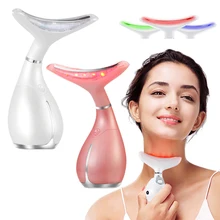 LED Photon Therapy Neck And Face Lifting Massager Vibration Skin Tighten Beauty Reduce Double Chin Anti-Wrinkle Remove Device
LED Photon Therapy Neck And Face Lifting Massager Vibration Skin Tighten Beauty Reduce Double Chin Anti-Wrinkle Remove Device