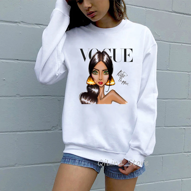 High quality vogue tracksuit streetwear women sweatshirt o-neck long sleeve pullover white graphic hoodie sudaderas oversized
High quality vogue tracksuit streetwear women sweatshirt o-neck long sleeve pullover white graphic hoodie sudaderas oversized