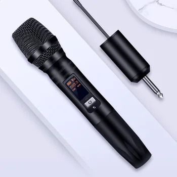 Wireless Handheld Microphone UHF Dynamic Mic System 1/4 inch Plug Receiver for Computer Karaoke Conference DJ Church Wedding
Wireless Handheld Microphone UHF Dynamic Mic System 1/4 inch Plug Receiver for Computer Karaoke Conference DJ Church Wedding