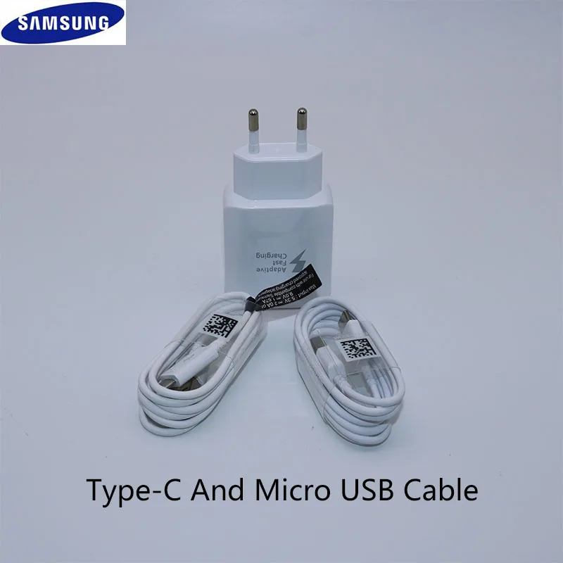Original SAMSUNG Fast Charger+120CM USB And Type-C Cable For GALAXY S 6 7 Edge Tab A T550 T555C P550 Tab A T350 T355C P350 P355C
Original SAMSUNG Fast Charger+120CM USB And Type-C Cable For GALAXY S 6 7 Edge Tab A T550 T555C P550 Tab A T350 T355C P350 P355C