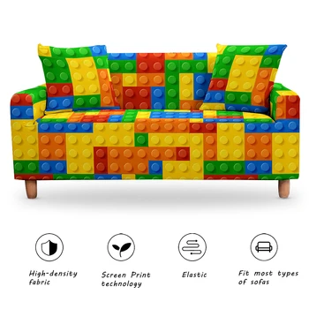 Sofa Cover Spandex Fit Sectional Sofa and Corner Couch for Living Room Geometric Block 3D Printed Housses De Canapés
Sofa Cover Spandex Fit Sectional Sofa and Corner Couch for Living Room Geometric Block 3D Printed Housses De Canapés