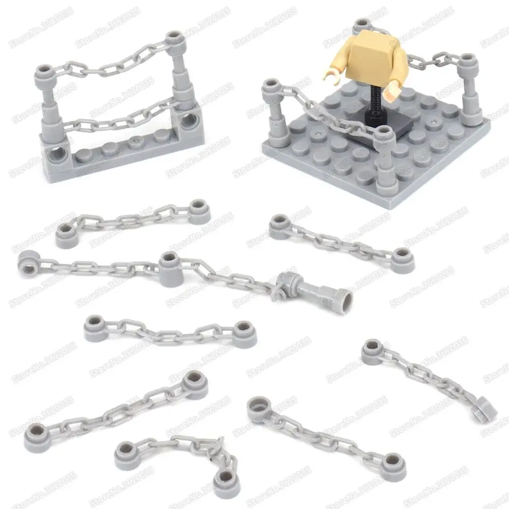 Iron Chain 92338 Building Block Chain 6 M Model Moc Military WW2 Technology Weapons Replacement Parts For Educational Gift Toy
Iron Chain 92338 Building Block Chain 6 M Model Moc Military WW2 Technology Weapons Replacement Parts For Educational Gift Toy