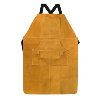 Welding Leather Apron 6 Pockets Heat Flame Resistant for Heavy Duty Work Grind
Welding Leather Apron 6 Pockets Heat Flame Resistant for Heavy Duty Work Grind
