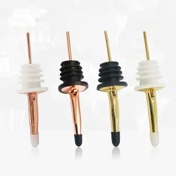 Stainless steel Rose Gold wine Olive Oil Pourer Dispenser Spout Glass Bottle Pourer Red Wine bottle stopper plug LX8365
Stainless steel Rose Gold wine Olive Oil Pourer Dispenser Spout Glass Bottle Pourer Red Wine bottle stopper plug LX8365