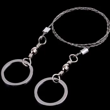 Field Survival Stainless Wire Saw Hand Chain Saw Cutter Outdoor Emergency Fretsaw Camping Hunting Wire Saw Survival Tool
Field Survival Stainless Wire Saw Hand Chain Saw Cutter Outdoor Emergency Fretsaw Camping Hunting Wire Saw Survival Tool