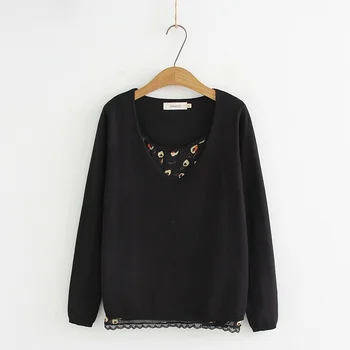 Plus Size XL-4XL Autumn Women's hoodies Knitted Black False Two Pieces Pullover Casual Tops
Plus Size XL-4XL Autumn Women's hoodies Knitted Black False Two Pieces Pullover Casual Tops