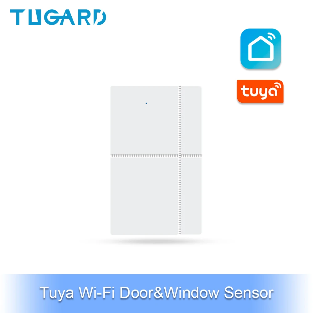 Tuya Smart WiFi Window&Door Sensor 433mhz Wireless Window Door Magnet Sensor Detector Work With Alexa&Google Assistant&IFTTT
Tuya Smart WiFi Window&Door Sensor 433mhz Wireless Window Door Magnet Sensor Detector Work With Alexa&Google Assistant&IFTTT
