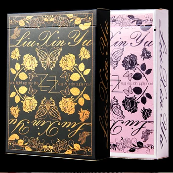 Mystery Garden L Flower Cut Cards Solitaire Magic Props Poker Fly Card Close-up Magic Collection Golden Rose Poker Magic Tricks
Mystery Garden L Flower Cut Cards Solitaire Magic Props Poker Fly Card Close-up Magic Collection Golden Rose Poker Magic Tricks
