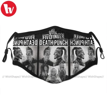 Five Finger Death Punch Mouth Face Mask Five Finger Death Punch Facial Mask Funny Fashion with 2 Filters for Adult
Five Finger Death Punch Mouth Face Mask Five Finger Death Punch Facial Mask Funny Fashion with 2 Filters for Adult