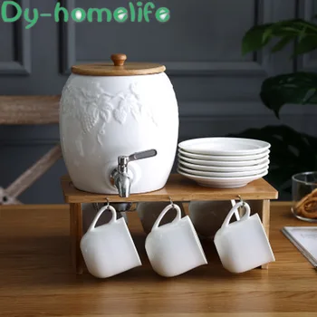 3 Liter Large Capacity Embossed Candle Heating Ceramic Tea Set Restaurant Household Coffee Tea Water Storage Kettle Cup Set
3 Liter Large Capacity Embossed Candle Heating Ceramic Tea Set Restaurant Household Coffee Tea Water Storage Kettle Cup Set