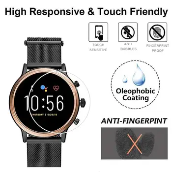1/3PCS Clear Film Tempered Glass Screen Protector for Fossil Gen 5 Q Venture HR Smart Watch Smart watch accessories #907