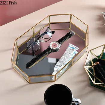Golden Edge Transparent Glass Storage Box Jewelry Cosmetic Storage Box Home Decoration Storage Box
Golden Edge Transparent Glass Storage Box Jewelry Cosmetic Storage Box Home Decoration Storage Box