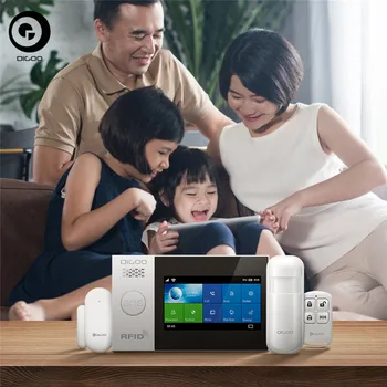 DIGOO DG-HAMB 2G GSM WIFI 433MHZ APP Control Smart Home Security Alarm System Kits 4.3Inch Full Color Capacitance Touch Screen
DIGOO DG-HAMB 2G GSM WIFI 433MHZ APP Control Smart Home Security Alarm System Kits 4.3Inch Full Color Capacitance Touch Screen