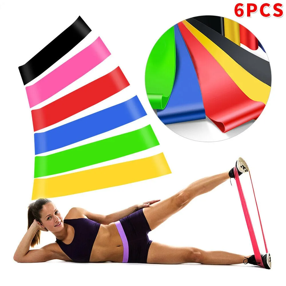 6Pcs/Set Elastic Bands For Fitness Gum Resistance Bands Yoga Workout Sport Elastic Bands Rubber Training Exercise Equipments
6Pcs/Set Elastic Bands For Fitness Gum Resistance Bands Yoga Workout Sport Elastic Bands Rubber Training Exercise Equipments