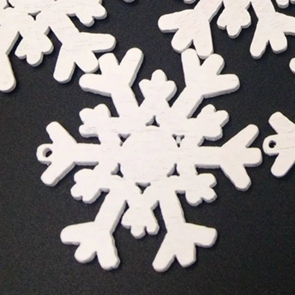 50Pcs 3.5cm White Large Snowflake Decoration Wooden Button Christmas Snowflake Button Mosaic Material Wooden Buckle
50Pcs 3.5cm White Large Snowflake Decoration Wooden Button Christmas Snowflake Button Mosaic Material Wooden Buckle