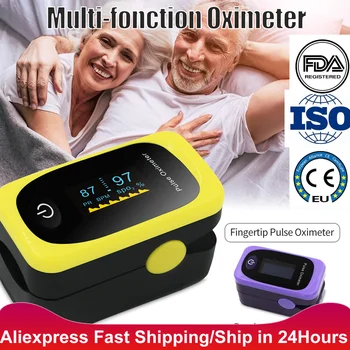 Digital Fingertip Pulse Oximeter OLED Display Blood Oxygen Sensor Saturation SpO2 Monitor Measurement Meter with Beep Sound
Digital Fingertip Pulse Oximeter OLED Display Blood Oxygen Sensor Saturation SpO2 Monitor Measurement Meter with Beep Sound