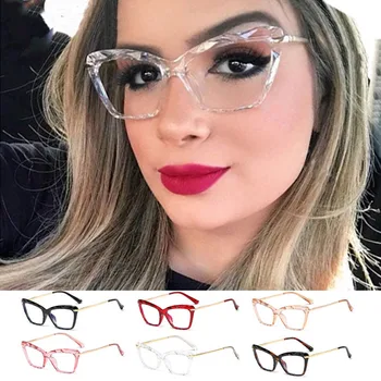 Women Crystal Multi-section Trending Style Brand Design Optical Computer Glasses Eyewear Fashion Square Eyeglasses
Women Crystal Multi-section Trending Style Brand Design Optical Computer Glasses Eyewear Fashion Square Eyeglasses