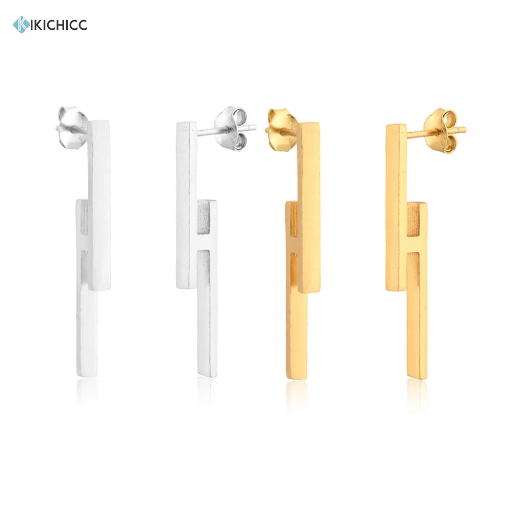 KIKICHICC 925 пробы цвет серебристый, Золотой геометрической формы линии серьги-гвоздики простая в стиле панк Рок длинные пирсинг Pendiente Роскошные ювелирные изделия
KIKICHICC 925 пробы цвет серебристый, Золотой геометрической формы линии серьги-гвоздики простая в стиле панк Рок длинные пирсинг Pendiente Роскошные ювелирные изделия