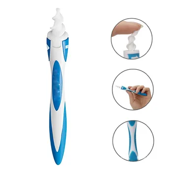 16 Tips Rotating Ear Cleaner with Soft Silicone Tips Safety Remove the Earwax Tool Simply To Grab And Extract Earwax
16 Tips Rotating Ear Cleaner with Soft Silicone Tips Safety Remove the Earwax Tool Simply To Grab And Extract Earwax