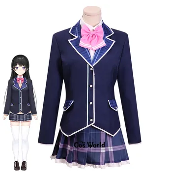 YouTuber Tsukino Mito Uniform Coat Dress Outfit Cosplay Costumes
YouTuber Tsukino Mito Uniform Coat Dress Outfit Cosplay Costumes
