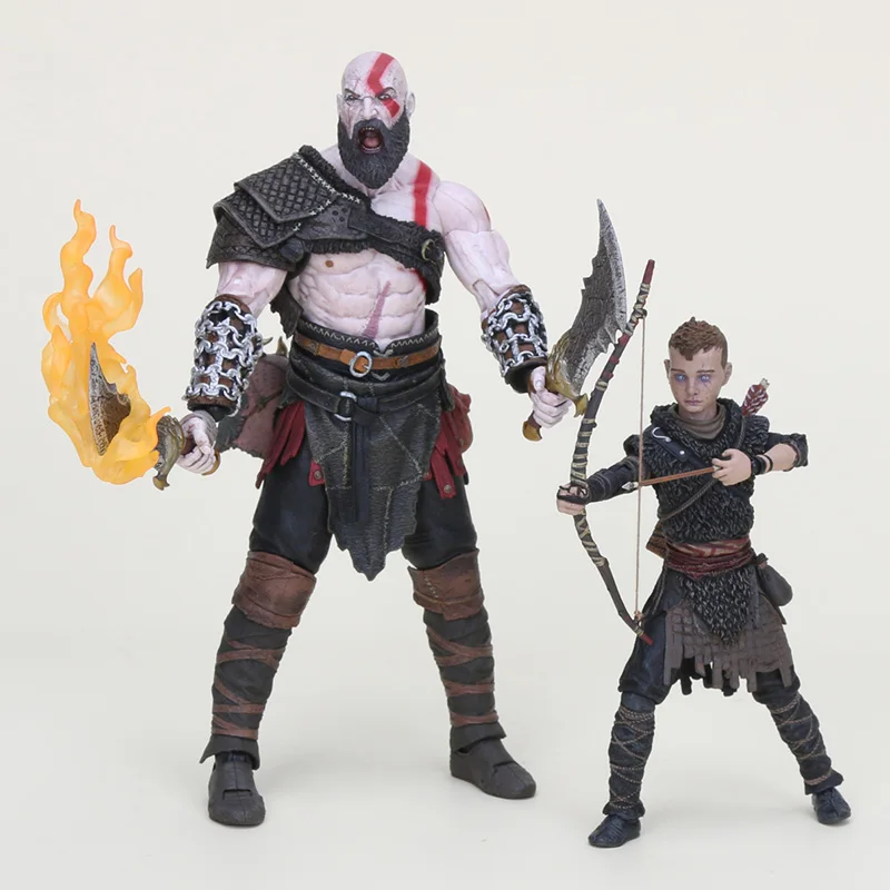 13-20cm NECA Game God of War Fgure Kratos & Atreus Ultimate set PVC Action Figure Model Toy
13-20cm NECA Game God of War Fgure Kratos & Atreus Ultimate set PVC Action Figure Model Toy