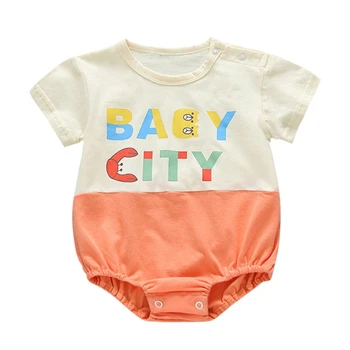 Brand Summer Newborn Baby Girl Clothes Letter Print Baby Boy Rompers Unisex Baby Rompers Cute Clothing Set
Brand Summer Newborn Baby Girl Clothes Letter Print Baby Boy Rompers Unisex Baby Rompers Cute Clothing Set