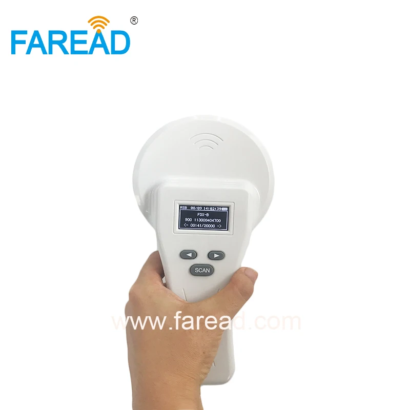 134 2 кГц FDX-B HDX считыватель микросхем 125 FDX-A RFID сканер животных для крупного