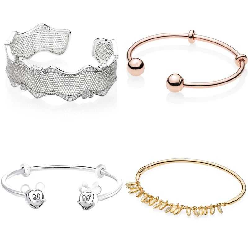 Openwork Lace Of Love Logo Signature Minnie & Mickey Caps Open Bracelet Fit Europe Bangle 925 Sterling Silver Bead Charm
Openwork Lace Of Love Logo Signature Minnie & Mickey Caps Open Bracelet Fit Europe Bangle 925 Sterling Silver Bead Charm