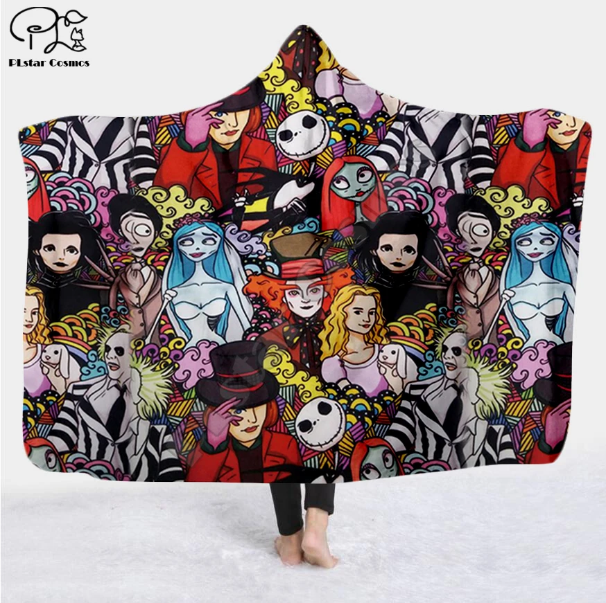 Halloween horror movie Scream Team Zombie brid Blanket Hooded Blanket 3D full print Wearable Blanket Adults men women style-1
Halloween horror movie Scream Team Zombie brid Blanket Hooded Blanket 3D full print Wearable Blanket Adults men women style-1