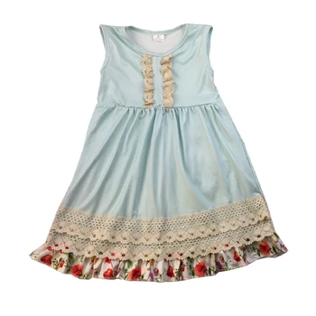 Baby Girls' dresses flroal print kids wear frock children clothes lace design
Baby Girls' dresses flroal print kids wear frock children clothes lace design