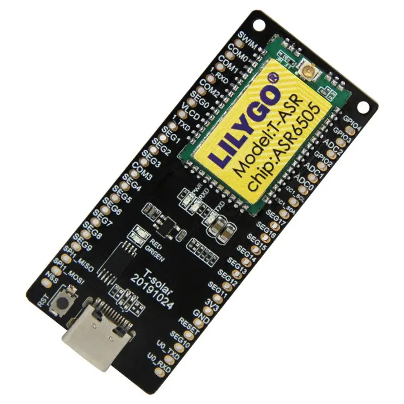 1Set T-Solar 433MHz Solar Power Development Board STM8L152 CPU ASR6505 Integrated Module with Antenna 
1Set T-Solar 433MHz Solar Power Development Board STM8L152 CPU ASR6505 Integrated Module with Antenna