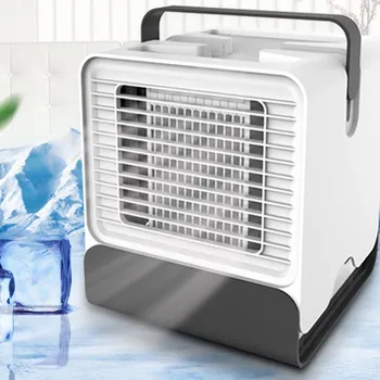Mini Portable Air Conditioner Fan USB Desktop Air Cooler Office Dormitory Cooling Mobile Fan with LED Lights
Mini Portable Air Conditioner Fan USB Desktop Air Cooler Office Dormitory Cooling Mobile Fan with LED Lights