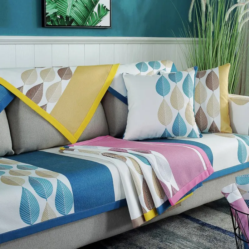 Northern European-Style Sofa Cushion Four Seasons Universal Minimalist Modern Versatile Case Full Cover Reactive Printing And Dy
Northern European-Style Sofa Cushion Four Seasons Universal Minimalist Modern Versatile Case Full Cover Reactive Printing And Dy