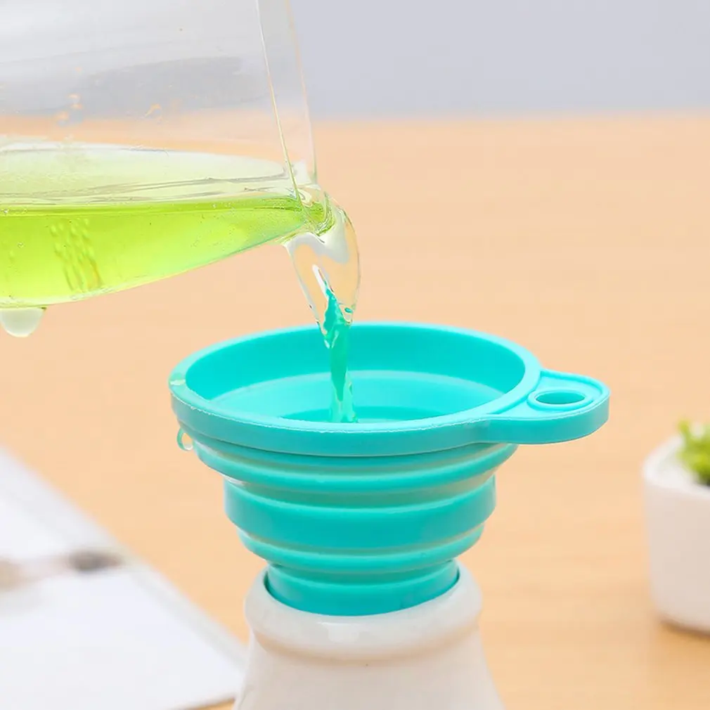 2019 New Quality Silicone Gel Practical Collapsible Foldable Funnel Hopper Kitchen Tool
2019 New Quality Silicone Gel Practical Collapsible Foldable Funnel Hopper Kitchen Tool
