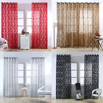 Polyester 5 Color Window Screening Curtain Beauty Ornament Shading Hotel Elegant Durable Vine Bubbles Leaves Home Bedroon Decor
Polyester 5 Color Window Screening Curtain Beauty Ornament Shading Hotel Elegant Durable Vine Bubbles Leaves Home Bedroon Decor